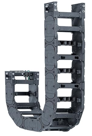 Igus E4 80 15 150 0 Energy Chain Cable Carrier Polymer Snap Open Crossbar 2 91 Max Cable Diameter 3 15 Inner Height 5 91 Inner Width 5 91 Bend Radius 3ft Chain Length Conduit Fittings Amazon Com Industrial Scientific