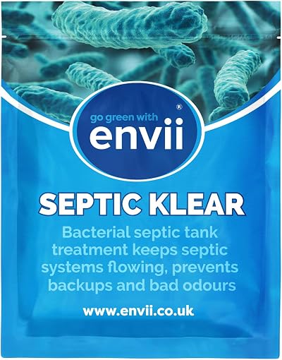 Envii Septic Klear Septic Tank Treatment 24 Tablets Bacteria Enzymes