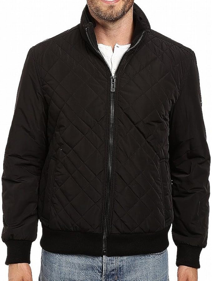 Calvin Klein Men's Quilted Bomber Jacket Amazon.ca Clothing & Accessories