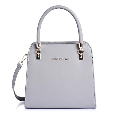 Lino Perros Womens Satchel (Grey)