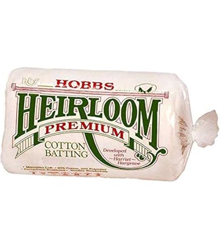 Amazon.com: Hobbs HL81 Heirloom Full Size 80% Cotton Batting Pack