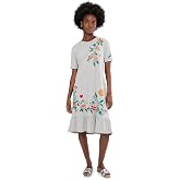 Johnny Was Ruffle Hem Knit Midi Dress - Ziviana