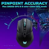 Acer Predator Cestus 335 Gaming Mouse 19000 DPI 10 Programmable Buttons RGB view 3