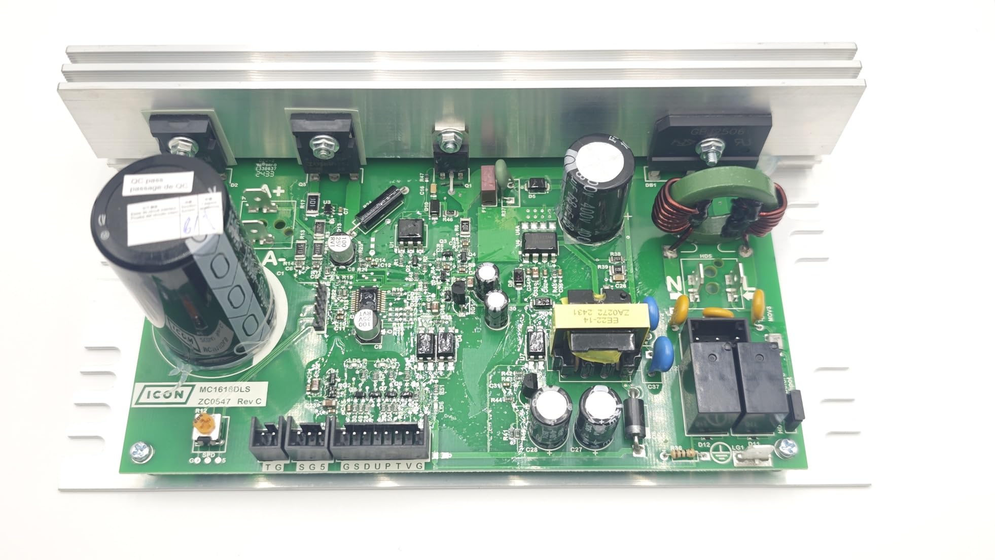 Photo 1 of ******Stock photo of reference only****** MC1618DLS 386762 Treadmill Motor Control Board Controller ZC0547 Works with Proform Nordic Track (Black connectors)