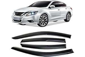 Arokzn Window Visors Rain Guards Deflector 4 Piece Set Designed for 2013-2018 Nissan Altima 94861