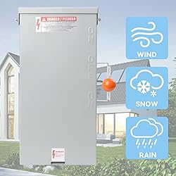 100A Generator Transfer Switch,24000W General-Duty