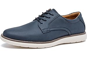 CLOWSE Men's Casual Dress Shoes Fashion Dress Sneakers Business Casual Shoes Comfortable Work Oxfords Office Walking Sneakers