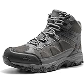 NORTIV 8 Men's Waterproof Hiking Boots Outdoor Mid Trekking Lightweight Mountaineering Shoes Paladin