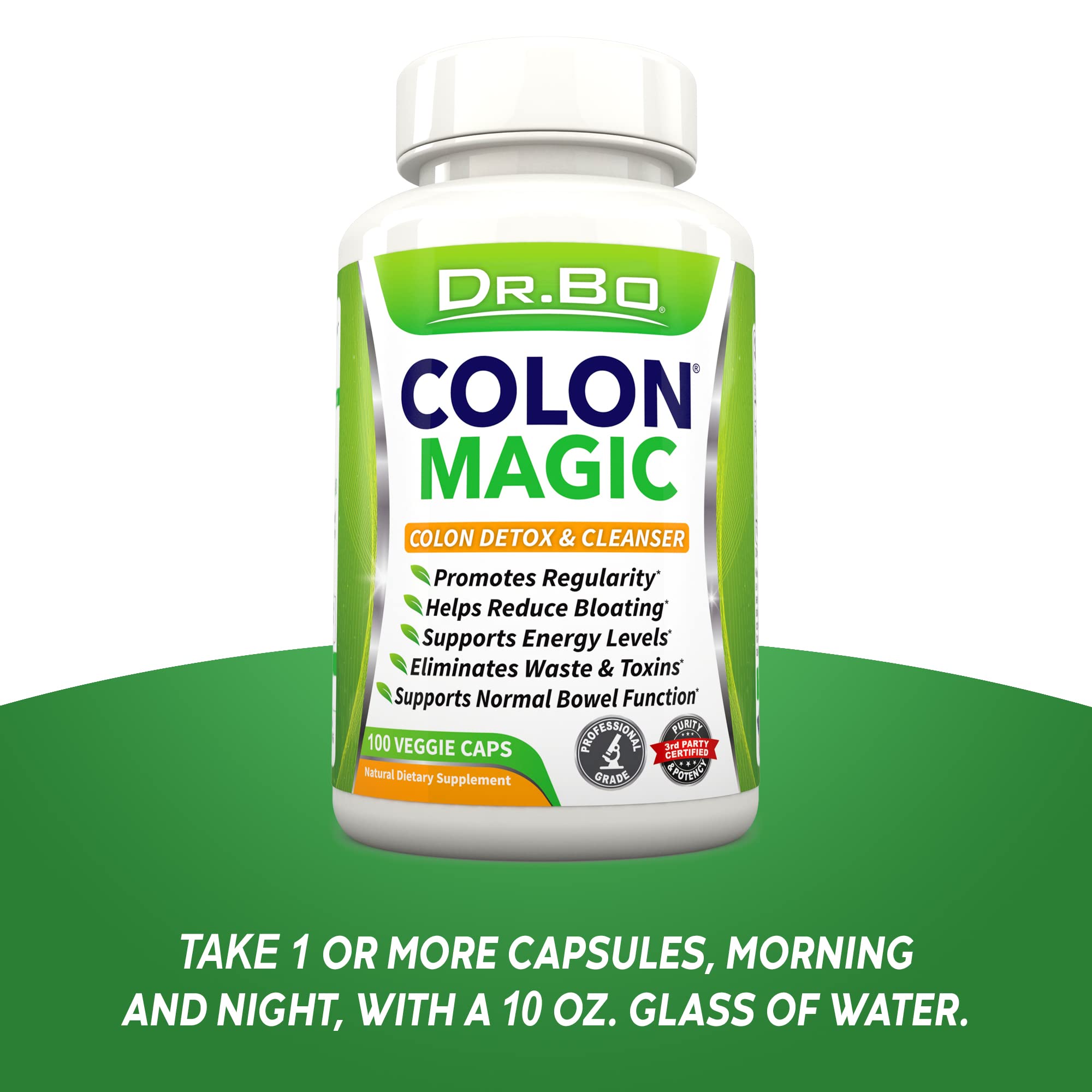 Colon Cleanse Detox Formula - Natural Bowel Cleanser Pills for Intestinal Bloating & Fast Digestive Cleansing - Daily Constipation Relief Supplement Gut, Belly, Stomach - Women Men Herbal Weight Flush