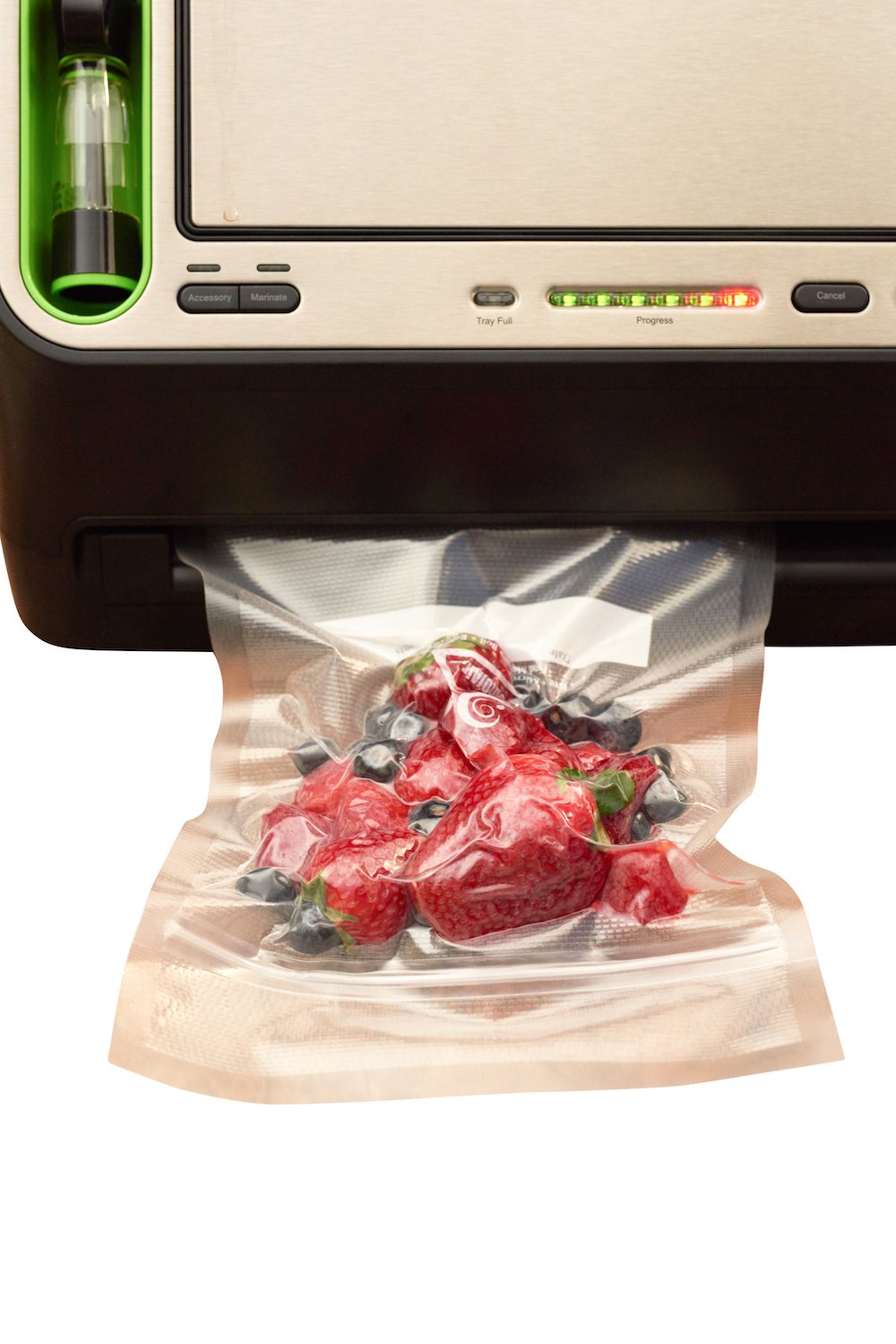 50 Zipper Vacuum Sealer Bags: Quart Size (8