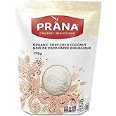 Prana Organic – Fine Shredded Coconut | Source of Fibre | KETO | Non-GMO, Gluten Free, Vegan Snack | No Added Sugars or Sulph
