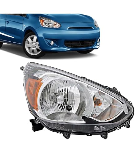 Amazon.com: Compatible with Mitsubishi Mirage Headlight Lamp 2014