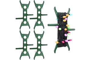 VANSHINIEER 12 Pcs Christmas Light Storage Holder, Rotating Handle Holiday Light Storage Cord Wind Up Storage Reel, Portable Xmas Lights Organizer for String Lights, Extensions Cords, Garland, Beads, Rope