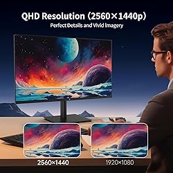 KTC 27 Inch QHD(2560 * 1440) 100Hz Computer Monitor