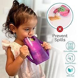 Flipping Holder with lid for Food Pouches & Juice
