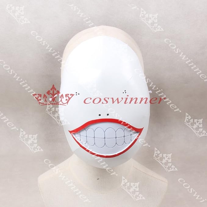 Amazon Coswinner 東京喰種トーキョーグール Tokyo Ghoul ノロ 覆面 マスク 仮面 コスプレ道具 変装 仮装 イベント 漫画 マンガ 動画 コスプレ 仮装 通販