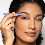 Tweezerman Lapis Blue Slant Tweezers - Professional Stainless Steel Precision view 3