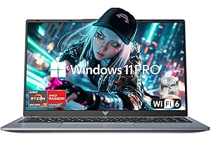 ACEMAGIC 2025 Gaming Laptop AMD Ryzen 7 5700U (8C/16T), 15.6“FHD Display,16GB RAM 512GB NVMe SSD, WiFi 6, Numeric Keyboard, T
