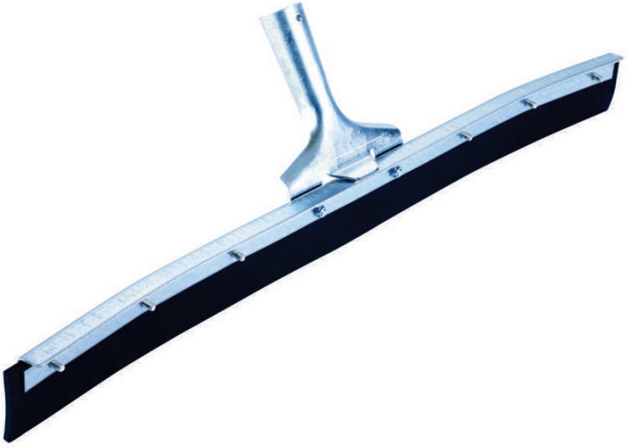 Moerman STAC24B Industrial Floor Squeegee, 24 Inch Curved, Neoprene Blade, Tapered Handle Socket