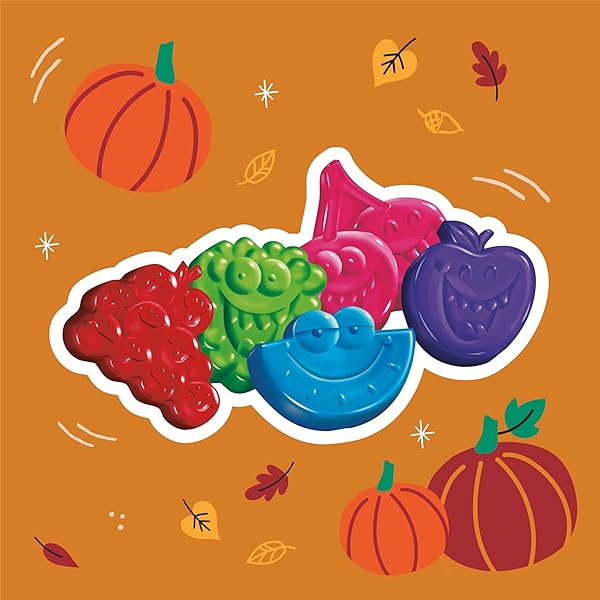 JOLLY RANCHER TRICKIES GUMMIES ASSORTED FRUIT FLAVORED, HALLOWEEN CANDY BAG, 7.1 OZ