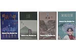 TOBAFREE Herbal Sticks, Nicotine Free, Tobacco Free, Help Stop Smoking, Smokeless Inhalers，4packs, 80 Sticks