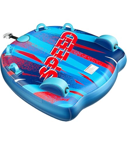 Amazon.com: Airhead AHT50189GYO HYPERSONIC 3-Rider Towable