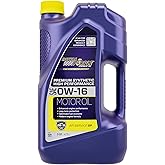 Royal Purple 51016 High Performance Synthetic SAE 0W-16 Motor Oil - 5 Quart