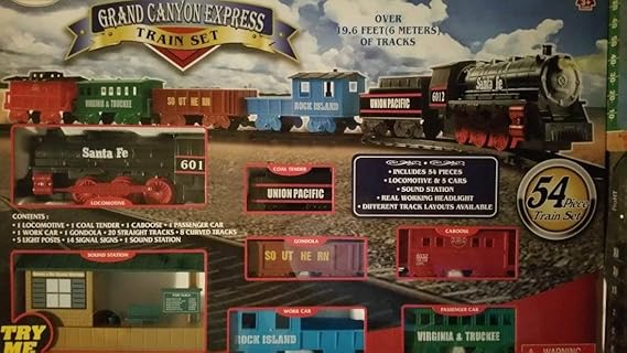 grand canyon express train set