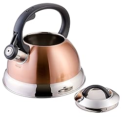 Coffee Flintshire Stainless Steel Whistling Tea Kettle W/Nylon