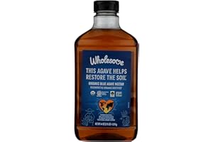 Wholesome Sweeteners Organic Blue Agave, Syrup, 44 Ounce