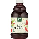 365 by Whole Foods Market, Organic Pure Cranberry Juice, 32 Fl Oz