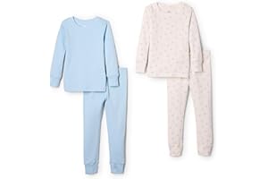 �鶹�� Essentials Unisex-Baby Snug-Fit Cotton Pajamas