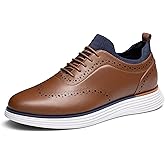 Bruno Marc Men's MaxFlex Dress Sneakers Oxfords Casual Wingtip Brogue Shoes