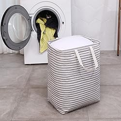 YanZhi 2PCS Collapsible Laundry Hamper 72L Large