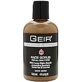 Geir Ness Face Scrub - Exfoliates Skin - Nourishing Facial Scrub for Clogged Pores