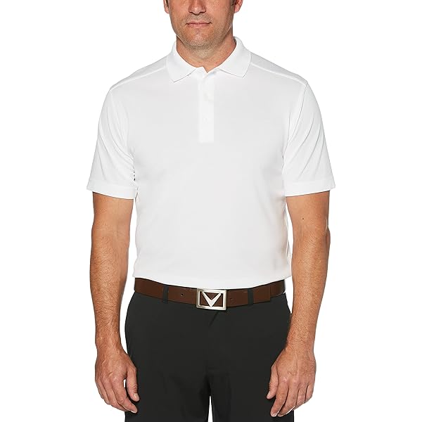 Amazon.com: Callaway Men's Swing Tech Jacquard Short Sleeve
