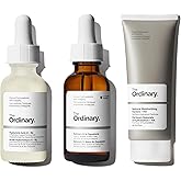 The Ordinary Fine Lines & Wrinkles Collection - Skin Care Bundle Set - Retinol 1% in Squalane 1 Fl Oz, Hyaluronic Acid 2% + B5 1 Fl Oz, Natural Moisturizing Factors + HA 3.4 Fl Oz