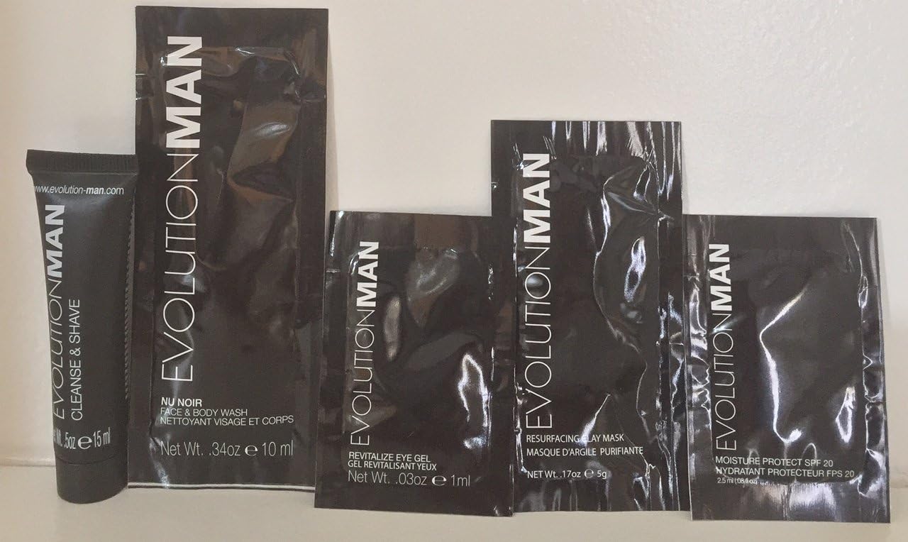 Evolution Man Skincare Mens Travel Kit