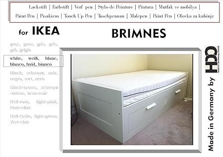 Brimnes Bed Frame With Storage White Luroy Ikea Switzerland