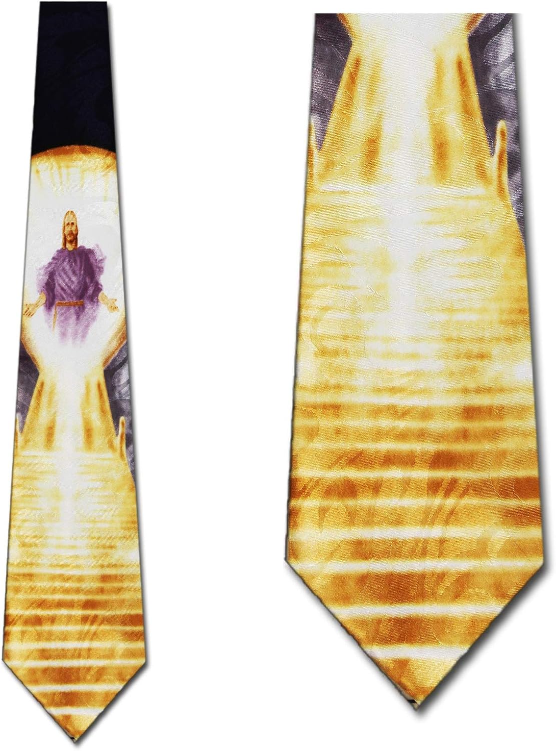 Faith Ties Christian Neckties Jesus Tie Mens Neck Tie Clothing