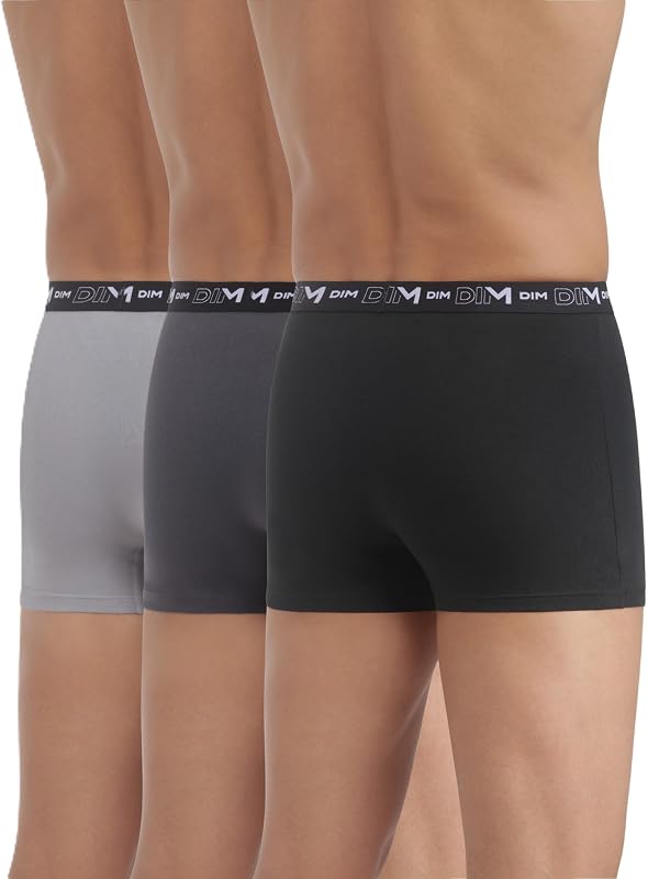 Set di 3 Boxer da Uomo Cotone Elasticizzato Traspirante | vestibilità ottimale | Senza Etichetta