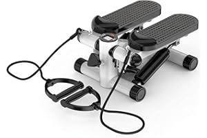 Stanz (TM) Fitness Stair Stepper for Women and Man, Mini Stepper Fitness Cardio Exercise Trainer, Up and Down Step Machine,St