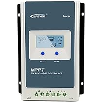 EPEVER MPPT Solar Charge Controller 30 Amp 12V 24V Auto 30a Solar Charge Controller Max 100v Input Negative Grounded Solar Reulator For Lead Acid And Lithium Batteries Charging And Discharging