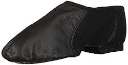 Bloch Girl's Neo-Flex Slip On Jazz Shoe, Black, 12
