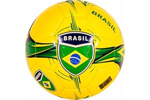 CLASICO BRASIL National Team Official Match Ball – Size 5, Designed for Ages 12 and Up, Includes Needle,and Pump