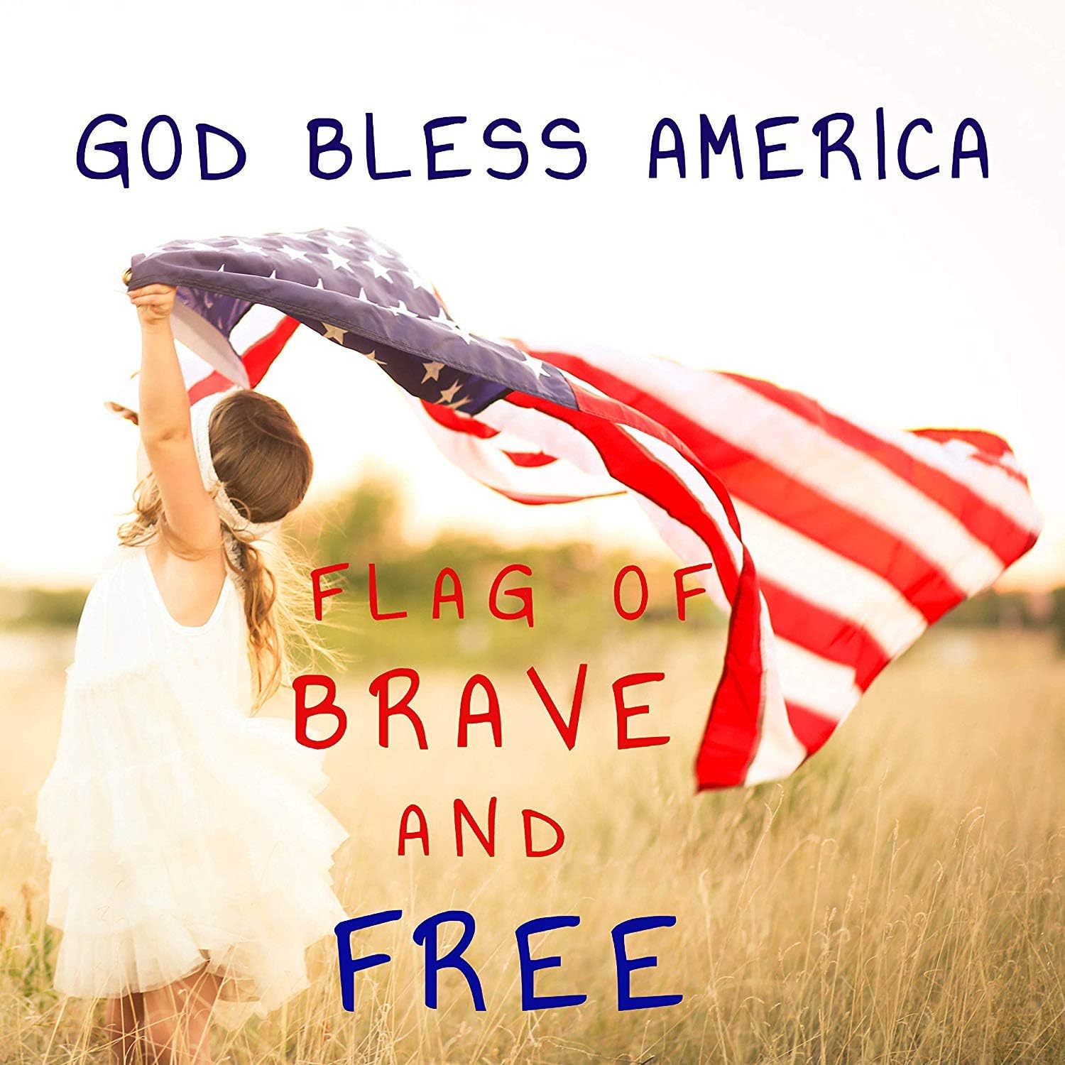 G128 American Flag 5x8 ft USA US Flag Embroidered Stars Sewn Stripes Brass Grommets Durable Indoor Outdoor Use : Garden & Outdoor