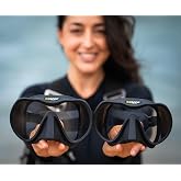 Radical Scuba Diving Mask - Black