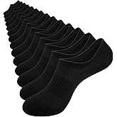 eallco No Show Socks Womens Cotton Non Slip Low Cut Thin Ankle Short Casual Invisible Socks 7 Pairs