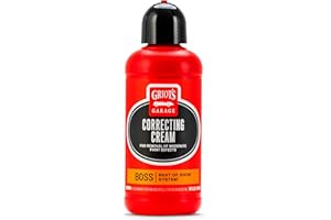 Griot's Garage BOSS Correcting Cream for Car Polishing and Detailing, Swirl, Scratch Remover for Vehicles, 16oz