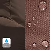 Beautiful Beanbags Highback Kids Beanbag Chair - 35 Inch Water Resistant Brown view 6